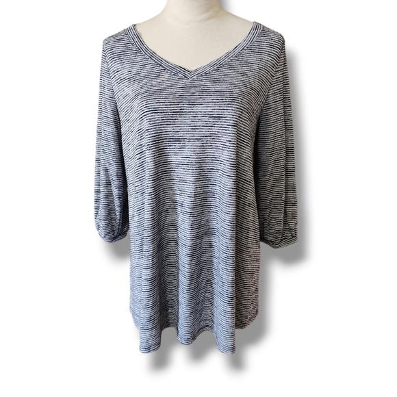 Isabel Maternity by Ingrid & Isabel Tops - Isabel Maternity Striped Relaxed Top